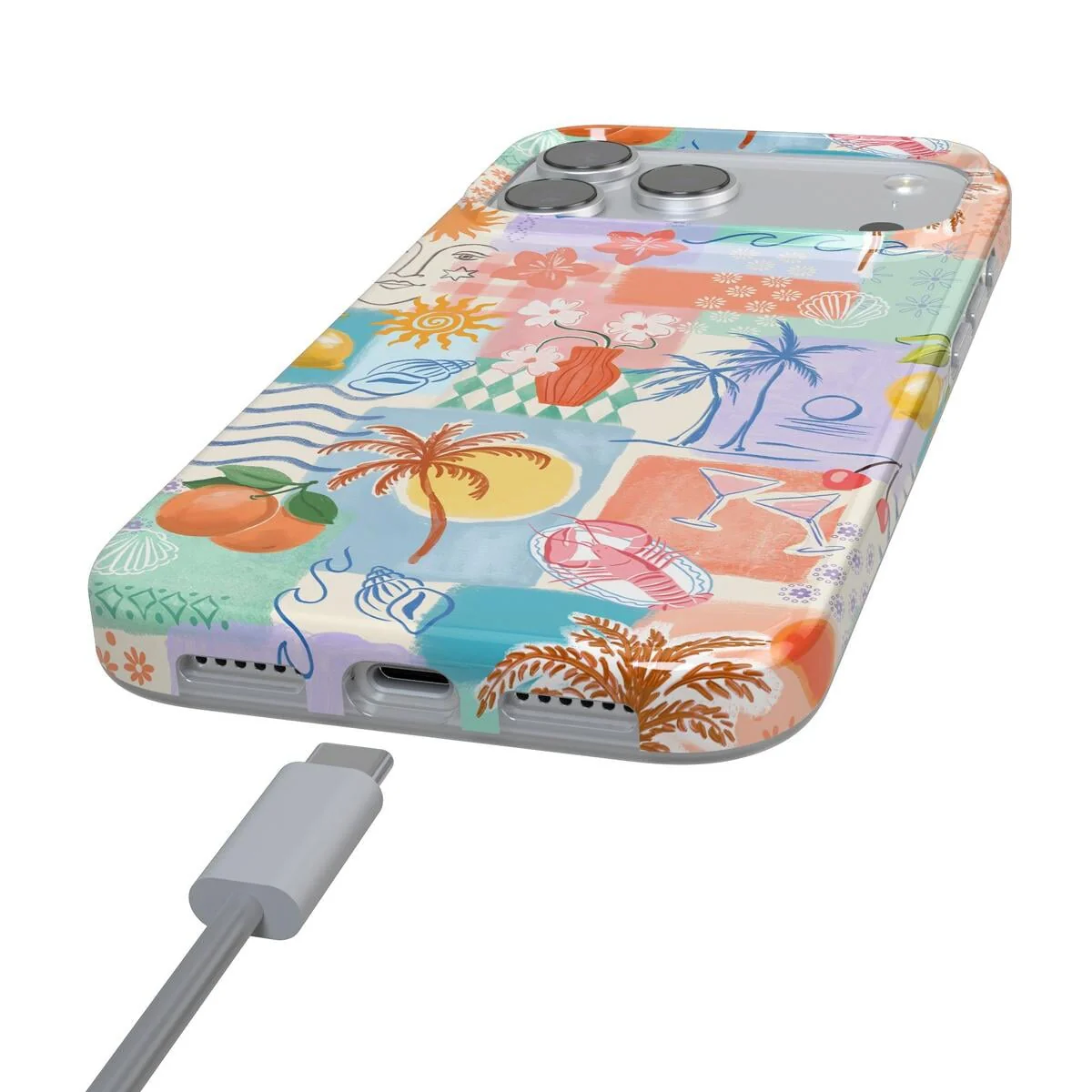 Tropical Heat | Beachy Collage Case - Image 19