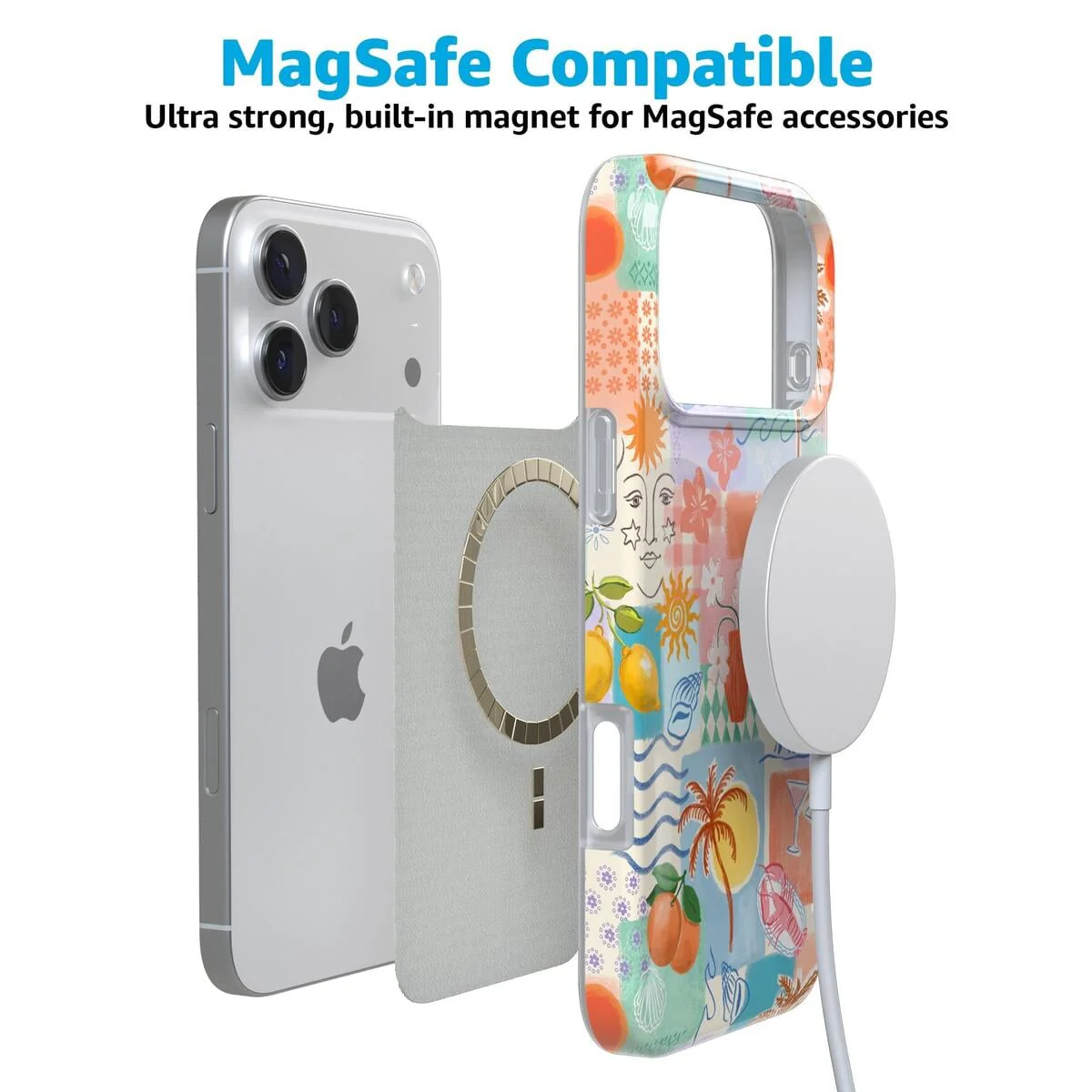 Tropical Heat | Beachy Collage Case - Image 21