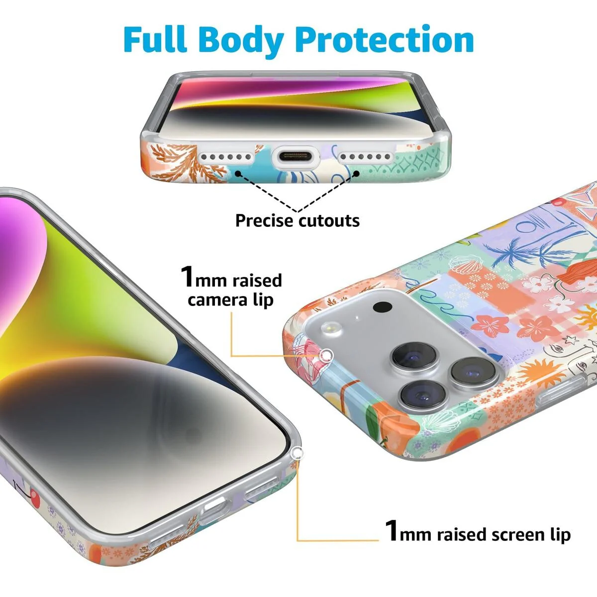 Tropical Heat | Beachy Collage Case - Image 23