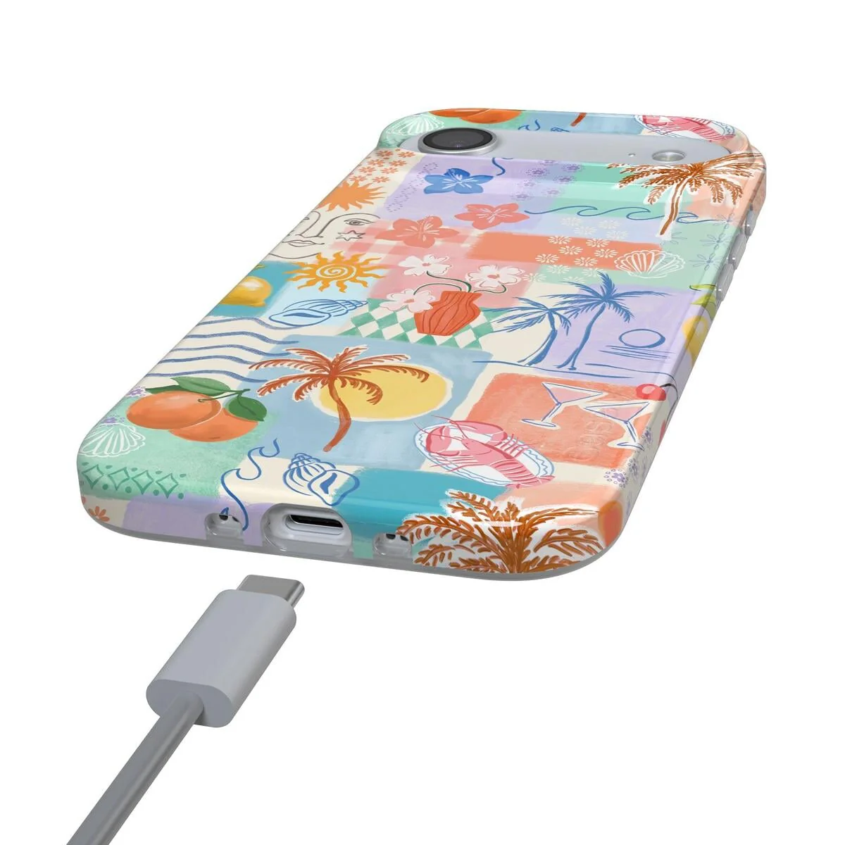 Tropical Heat | Beachy Collage Case - Image 28