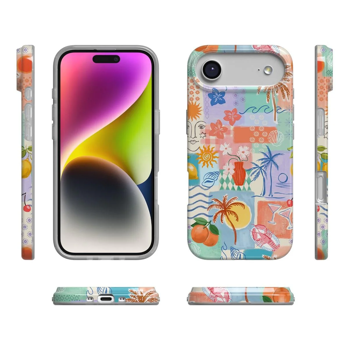 Tropical Heat | Beachy Collage Case - Image 32