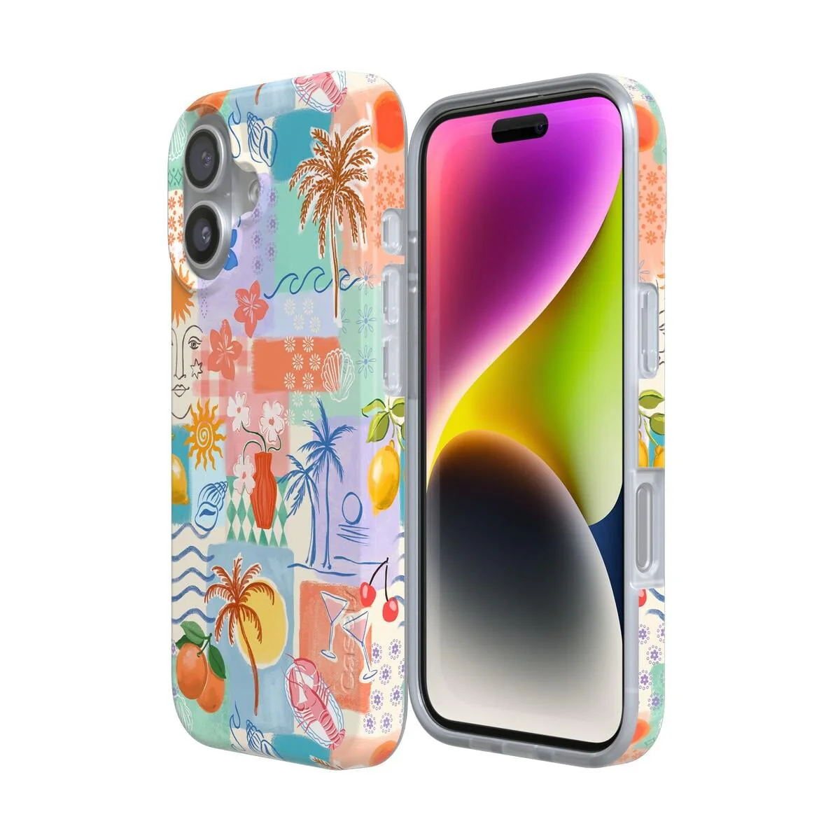 Tropical Heat | Beachy Collage Case - Image 34