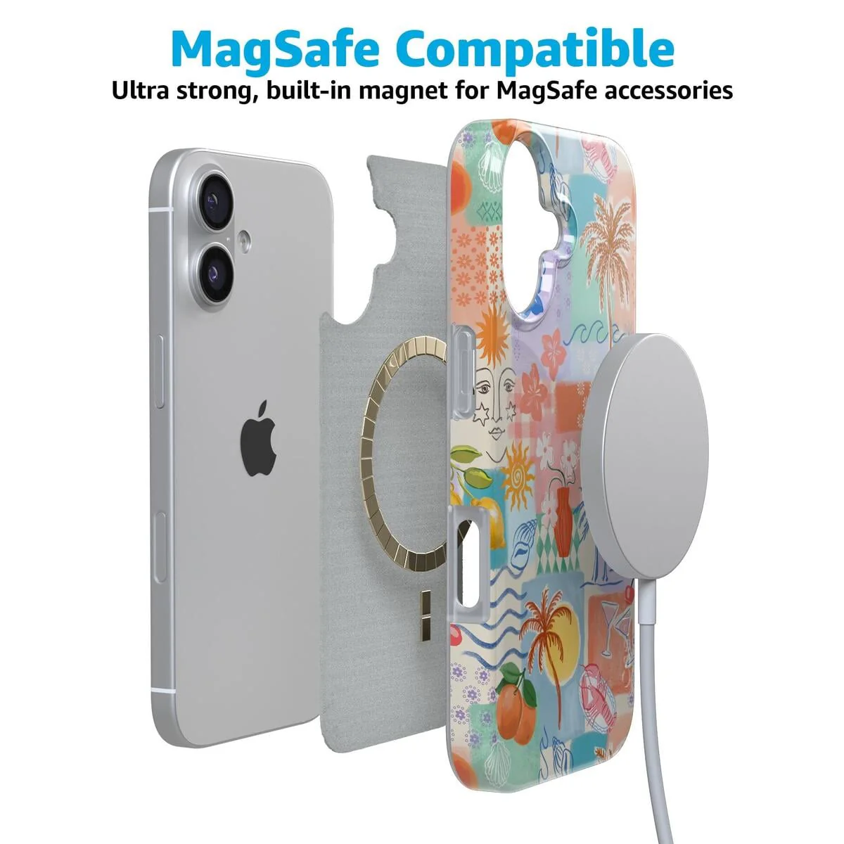 Tropical Heat | Beachy Collage Case - Image 38
