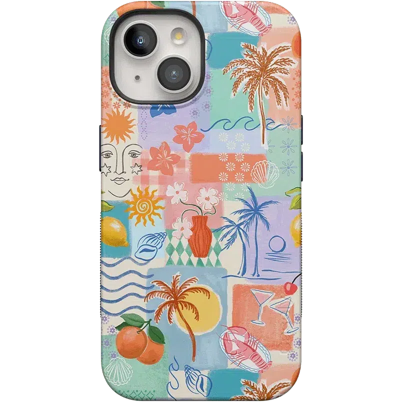 Tropical Heat | Beachy Collage Case - Image 60