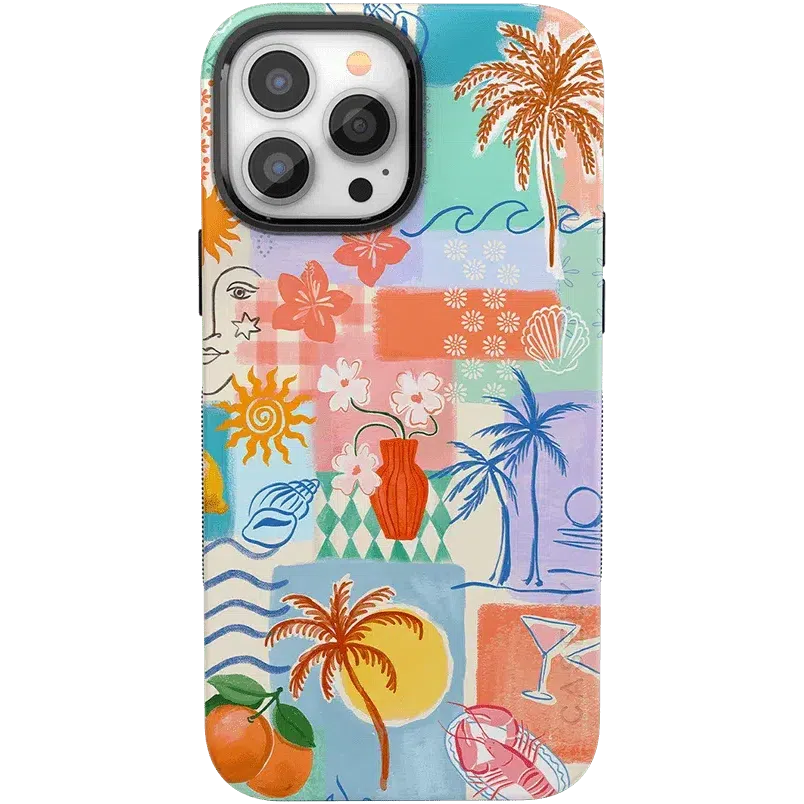 Tropical Heat | Beachy Collage Case - Image 75