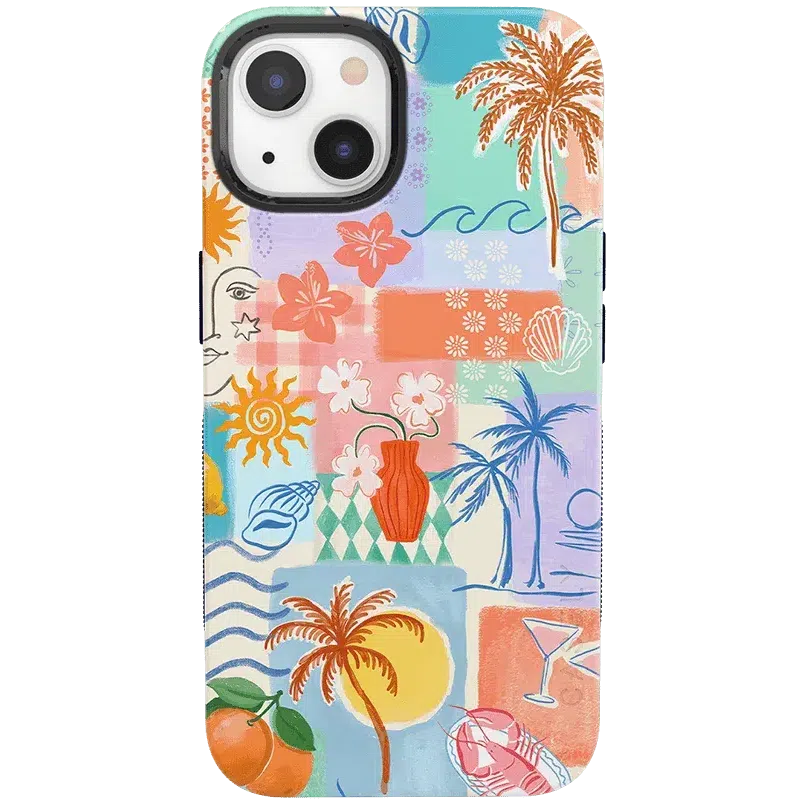 Tropical Heat | Beachy Collage Case - Image 78