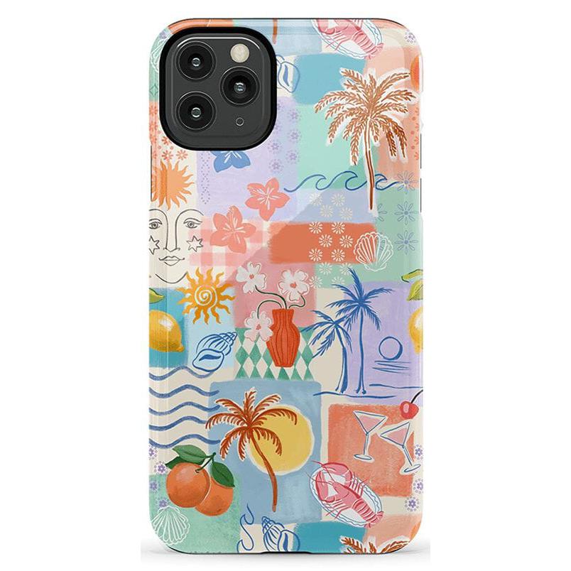 Tropical Heat | Beachy Collage Case - Image 87