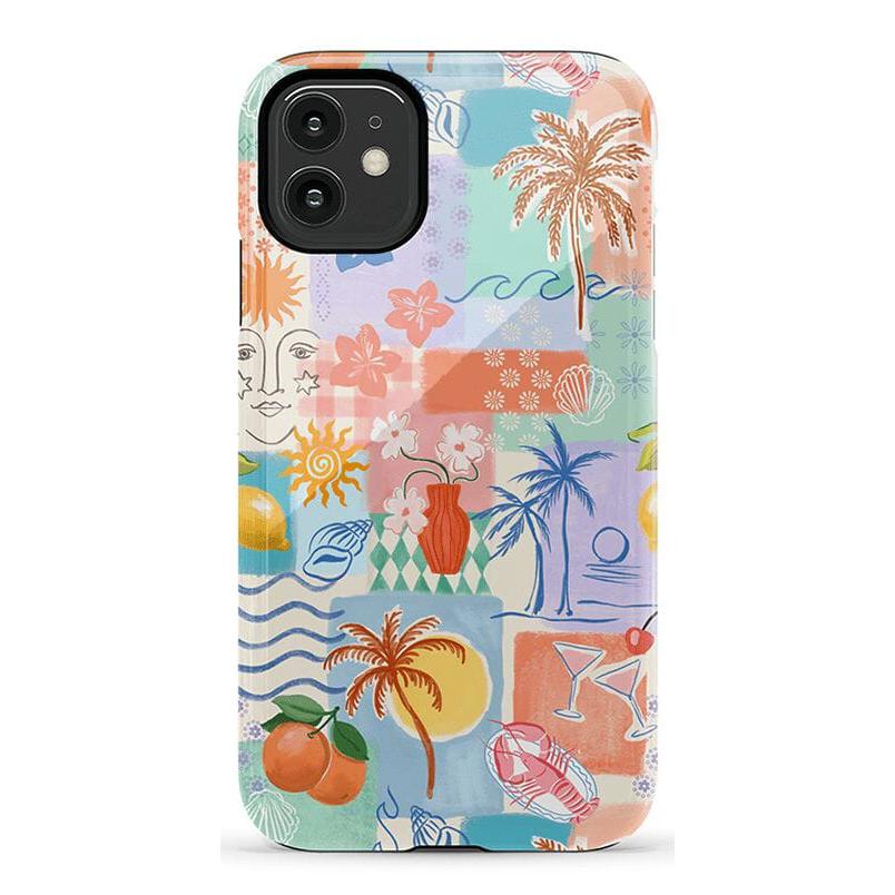 Tropical Heat | Beachy Collage Case - Image 89