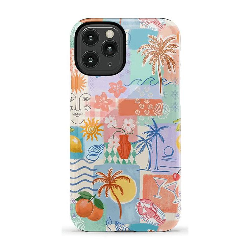 Tropical Heat | Beachy Collage Case - Image 90