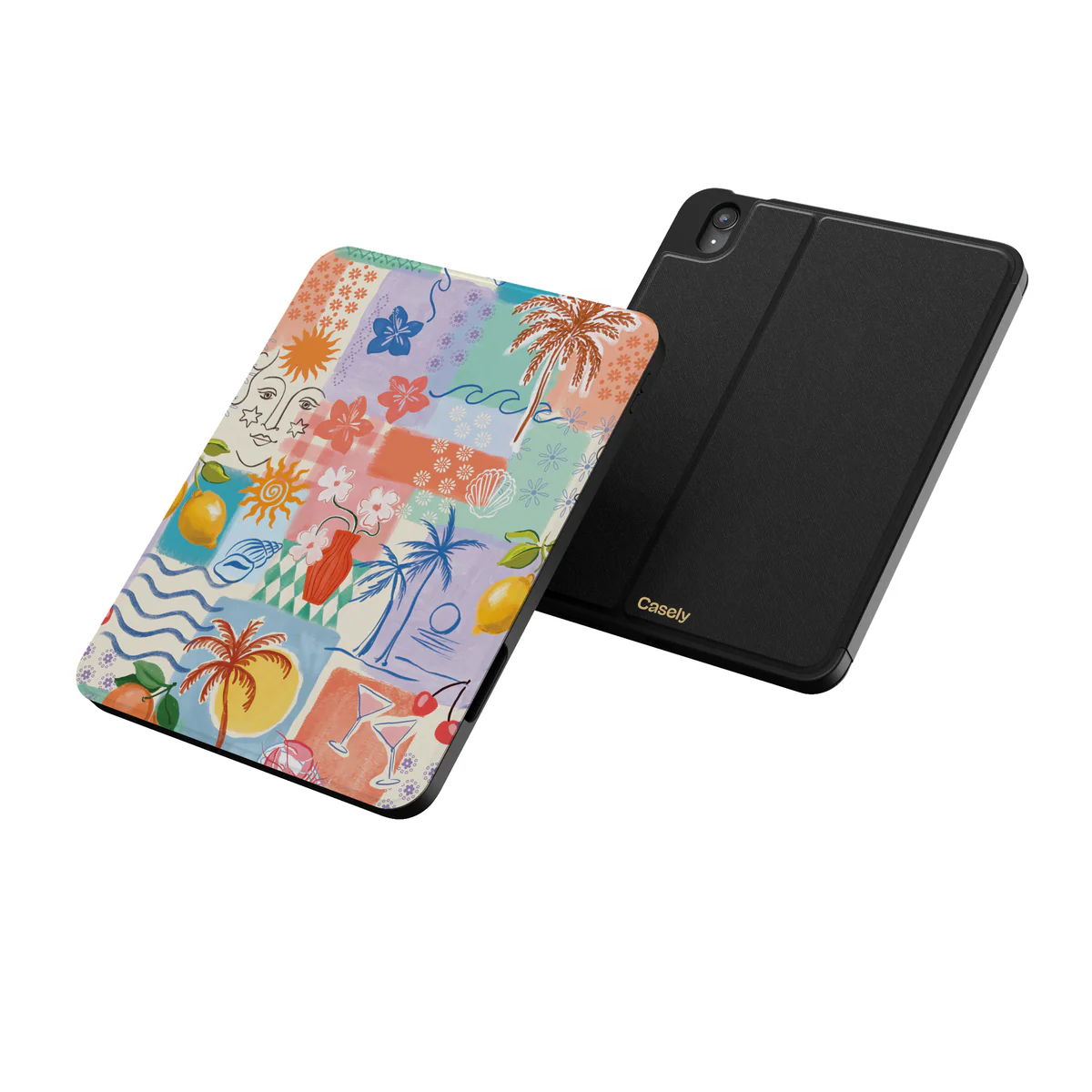 Tropical Heat | Beachy Collage iPad Case - Image 26