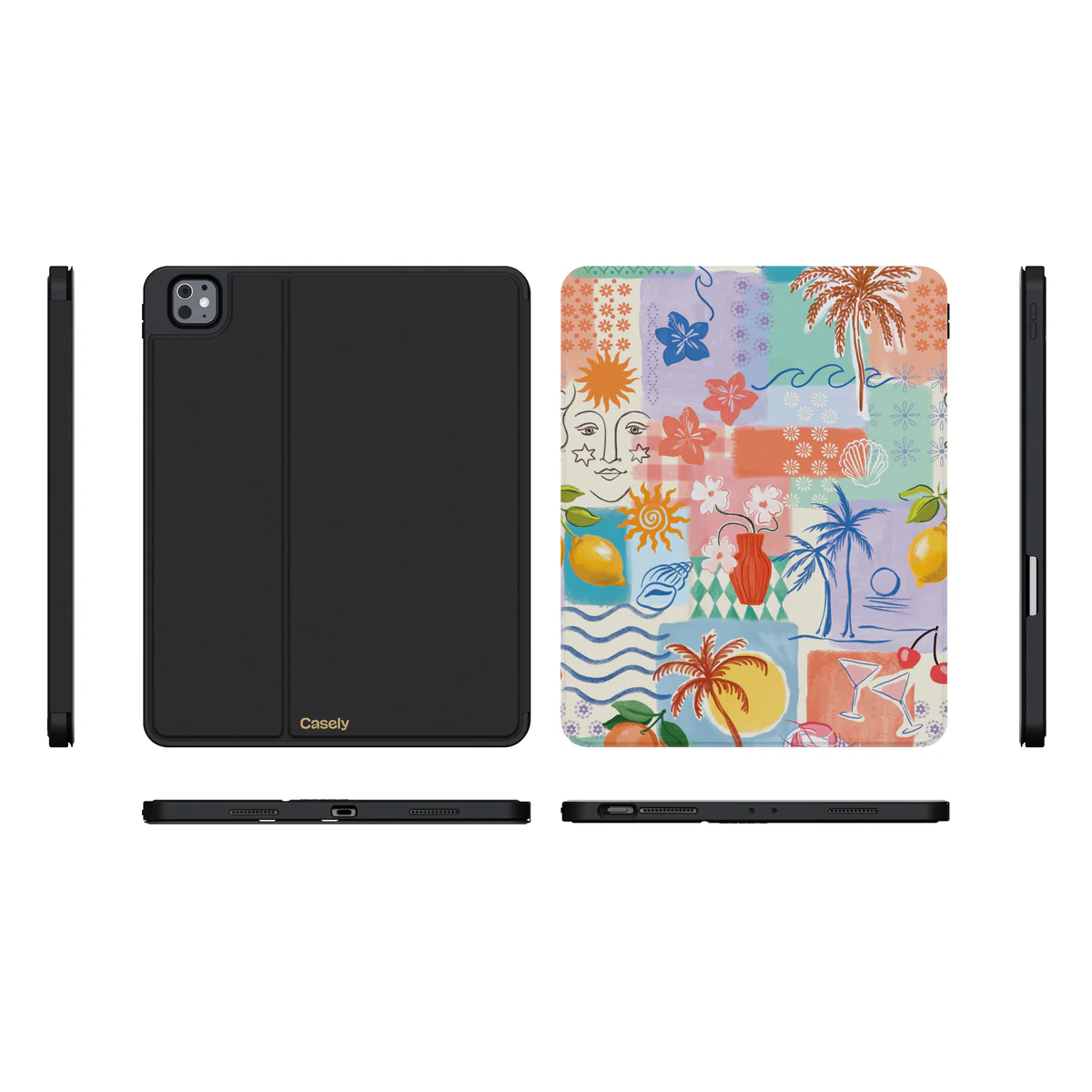 Tropical Heat | Beachy Collage iPad Case - Image 5