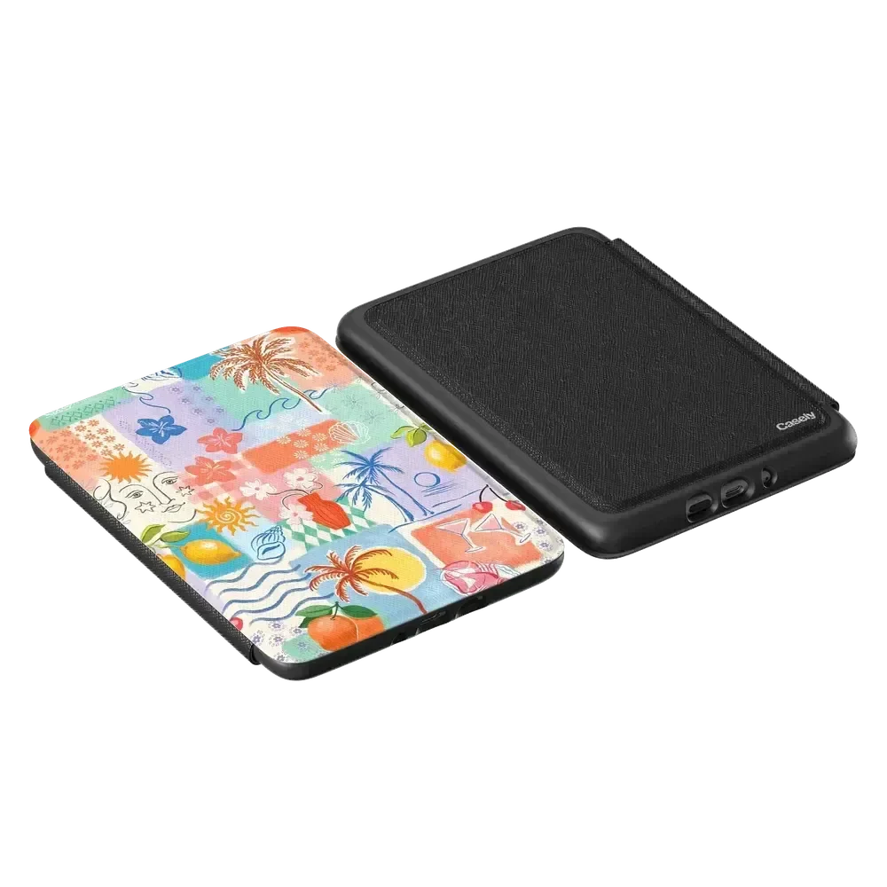Tropical Heat | Beachy Collage Kindle Case - Image 10