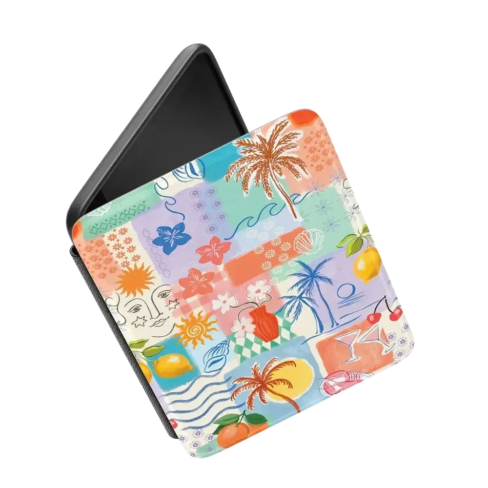 Tropical Heat | Beachy Collage Kindle Case - Image 7
