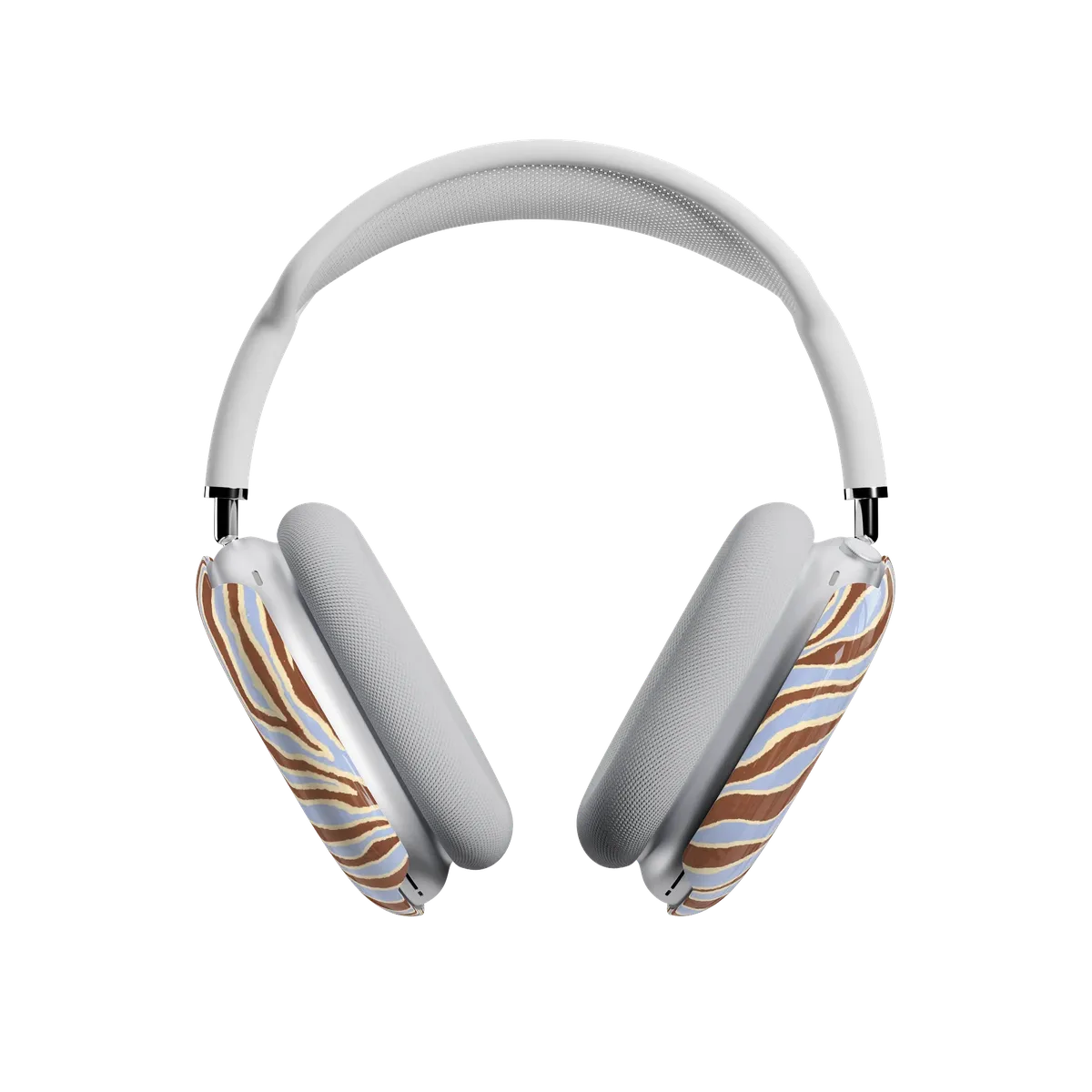 Untamed | Brown & Blue Zebra AirPods Max Case - Image 4
