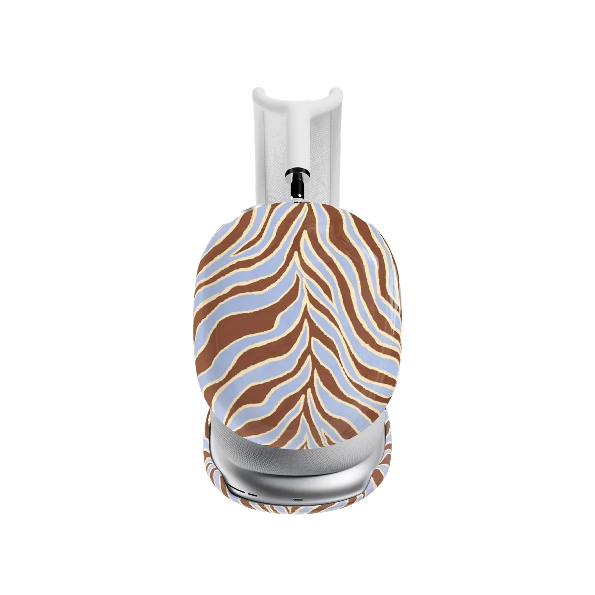 Untamed | Brown & Blue Zebra AirPods Max Case - Image 6