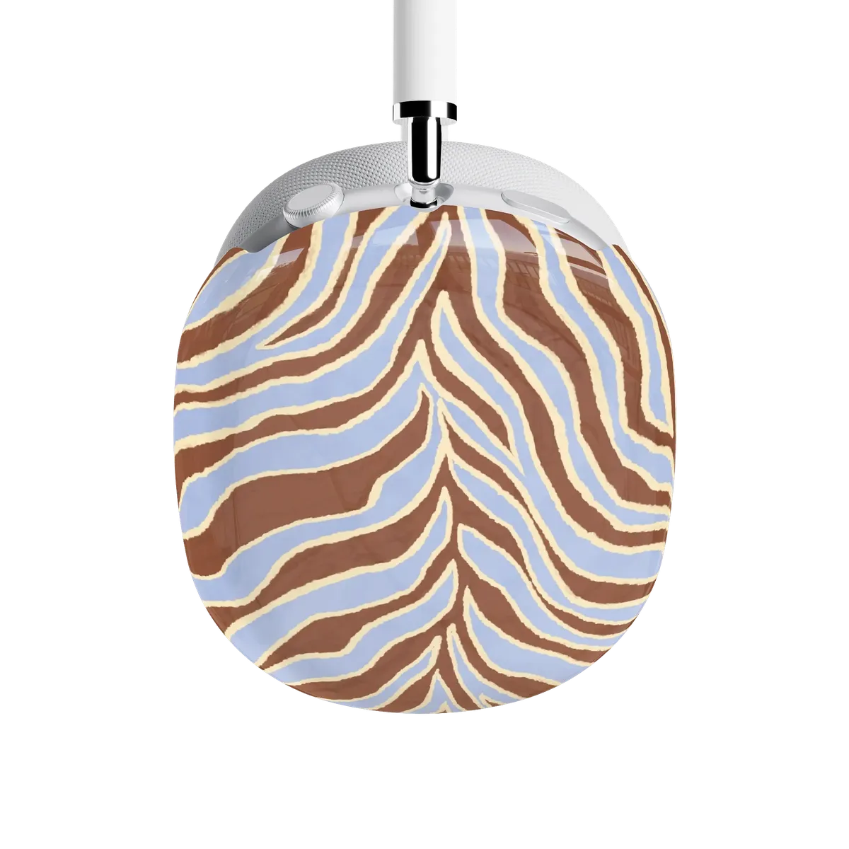 Untamed | Brown & Blue Zebra AirPods Max Case - Image 9