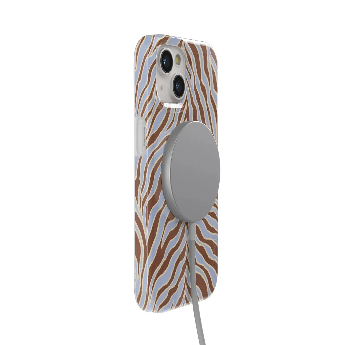 Untamed | Brown & Blue Zebra Case - Image 108
