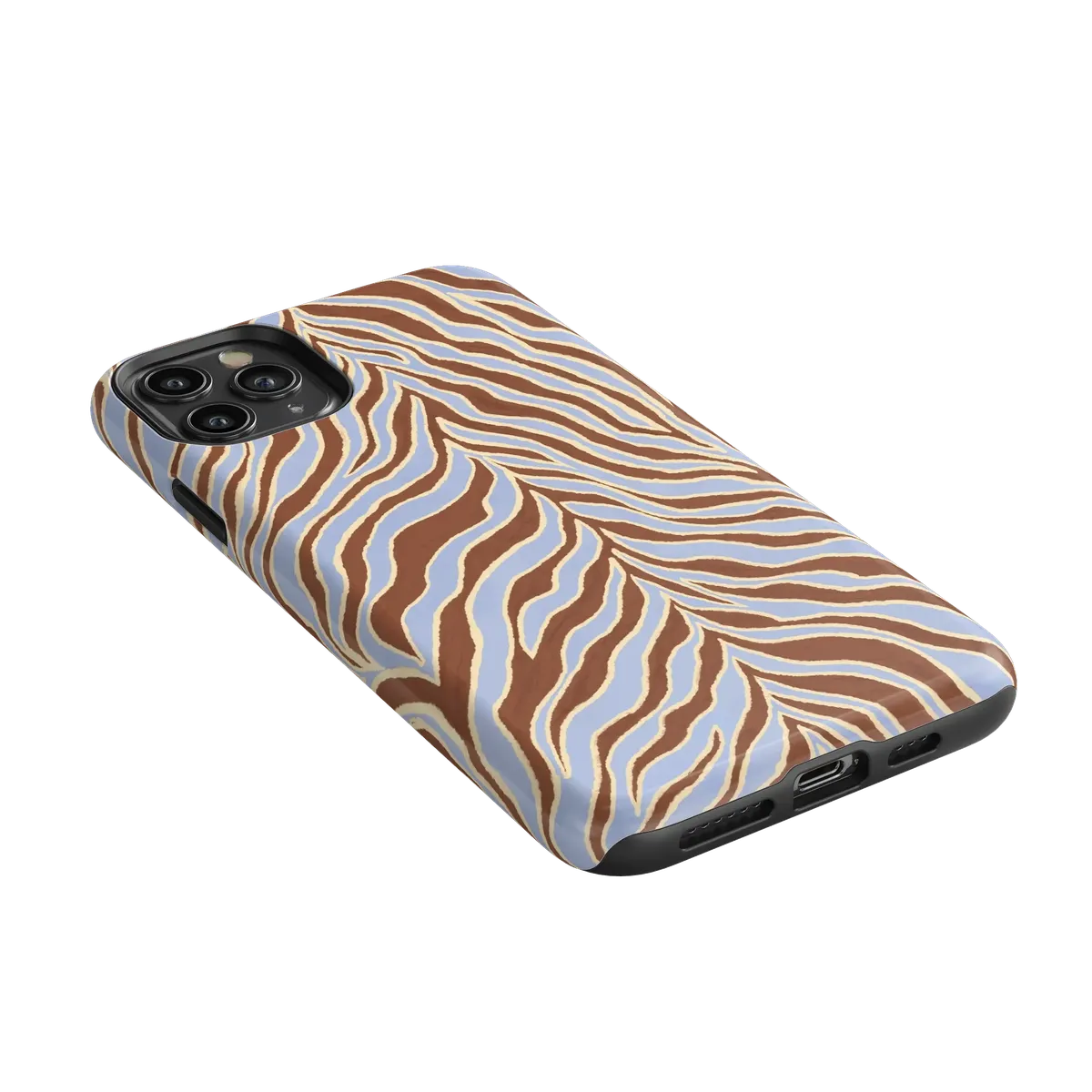 Untamed | Brown & Blue Zebra Case - Image 112