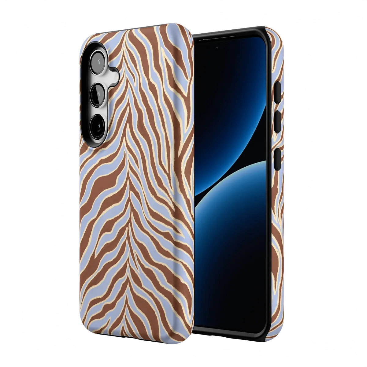 Untamed | Brown & Blue Zebra Case - Image 122