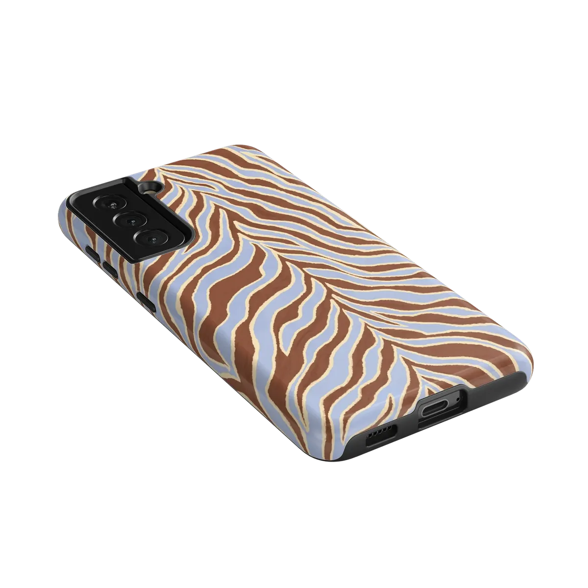 Untamed | Brown & Blue Zebra Case - Image 144