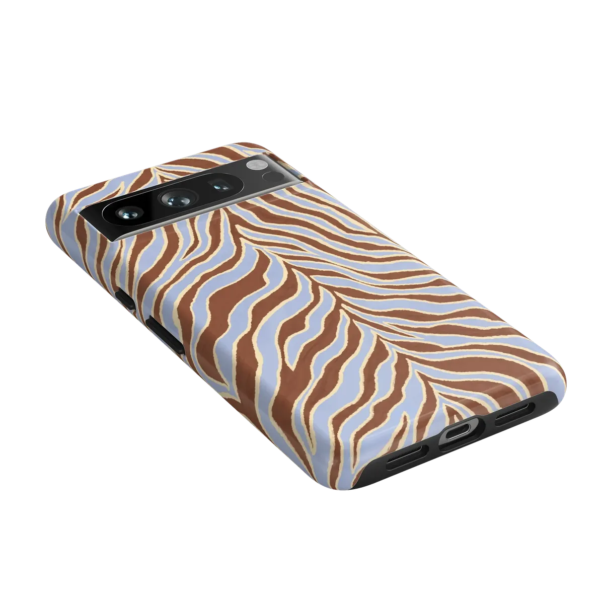 Untamed | Brown & Blue Zebra Case - Image 164