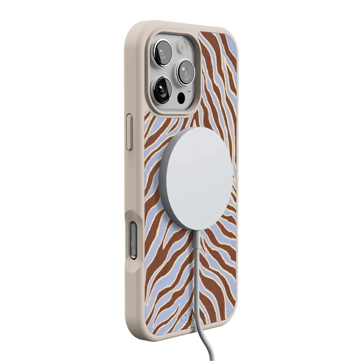 Untamed | Brown & Blue Zebra Case - Image 193