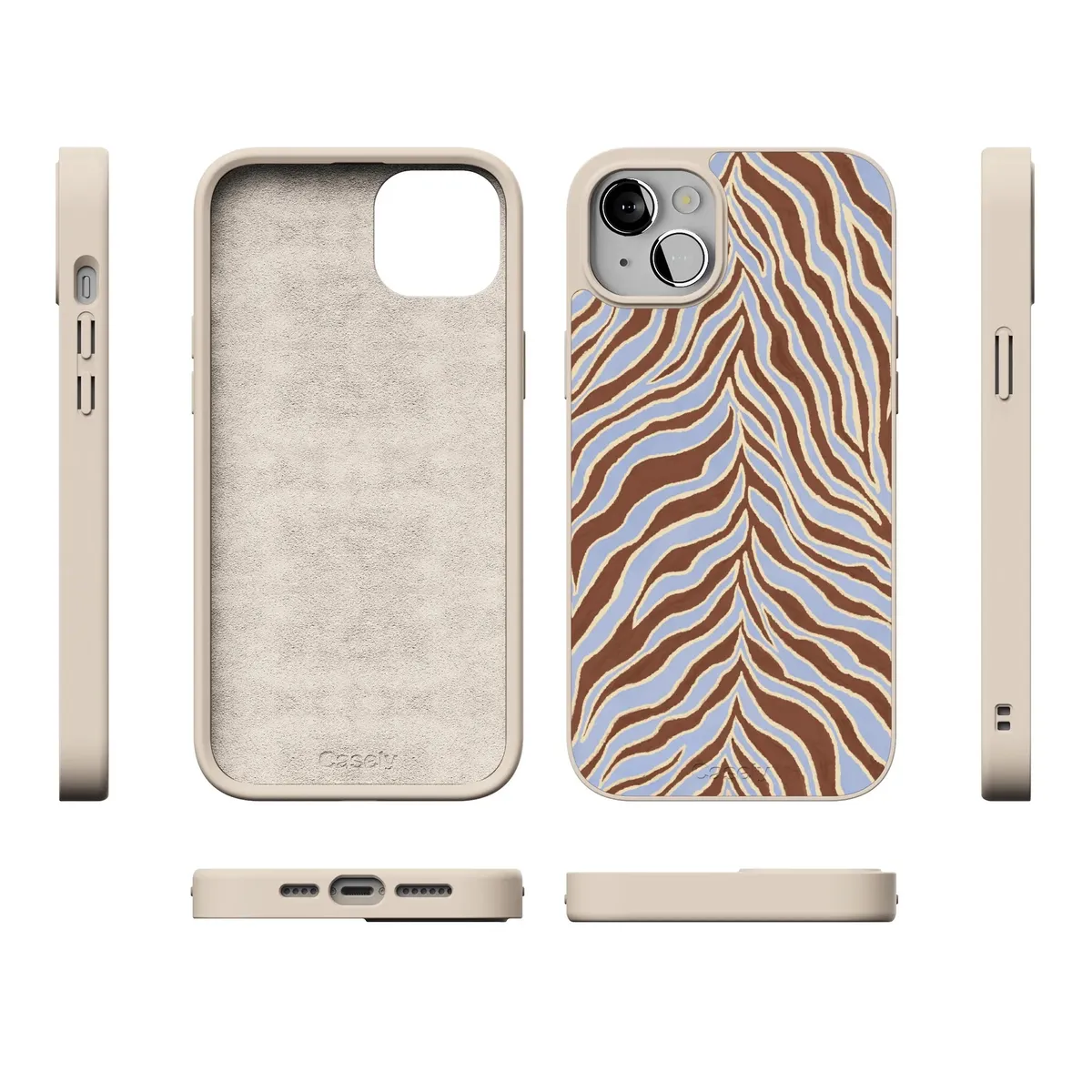 Untamed | Brown & Blue Zebra Case - Image 207