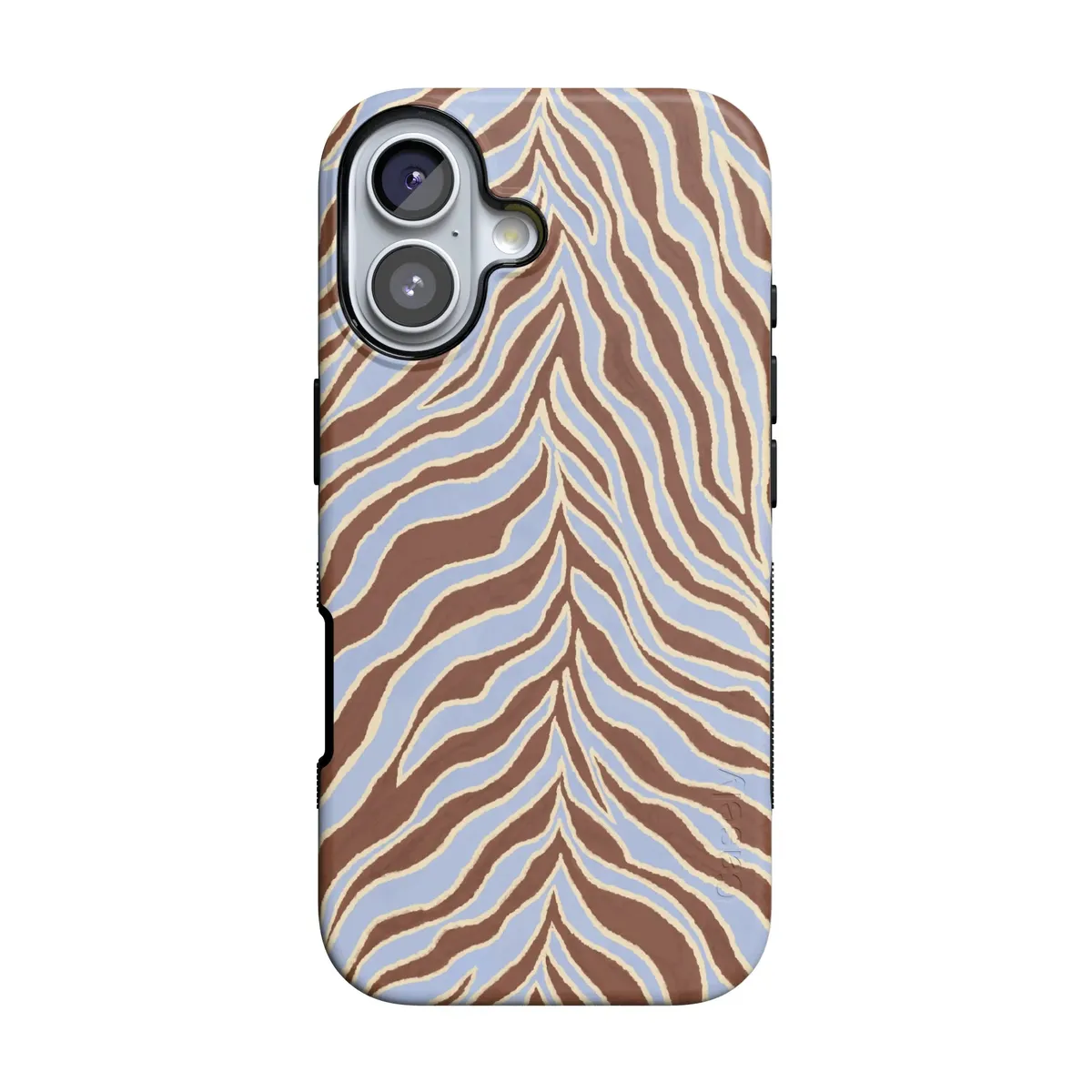 Untamed | Brown & Blue Zebra Case - Image 21