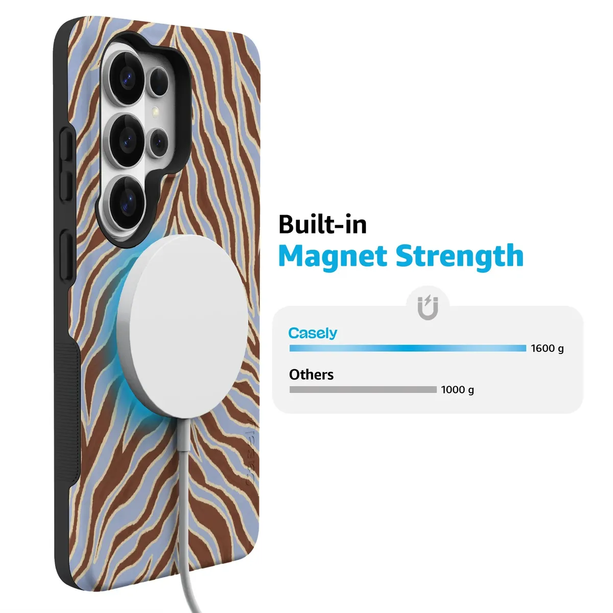 Untamed | Brown & Blue Zebra Case - Image 63