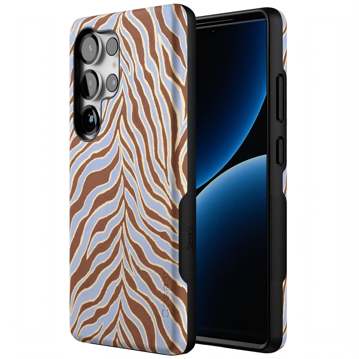 Untamed | Brown & Blue Zebra Case - Image 70