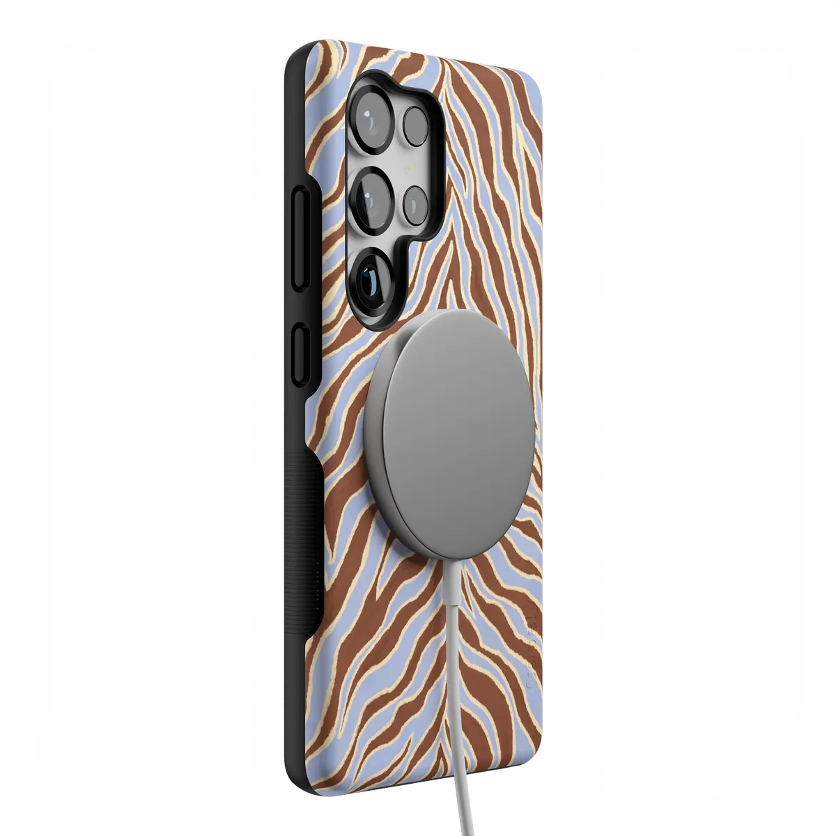 Untamed | Brown & Blue Zebra Case - Image 72