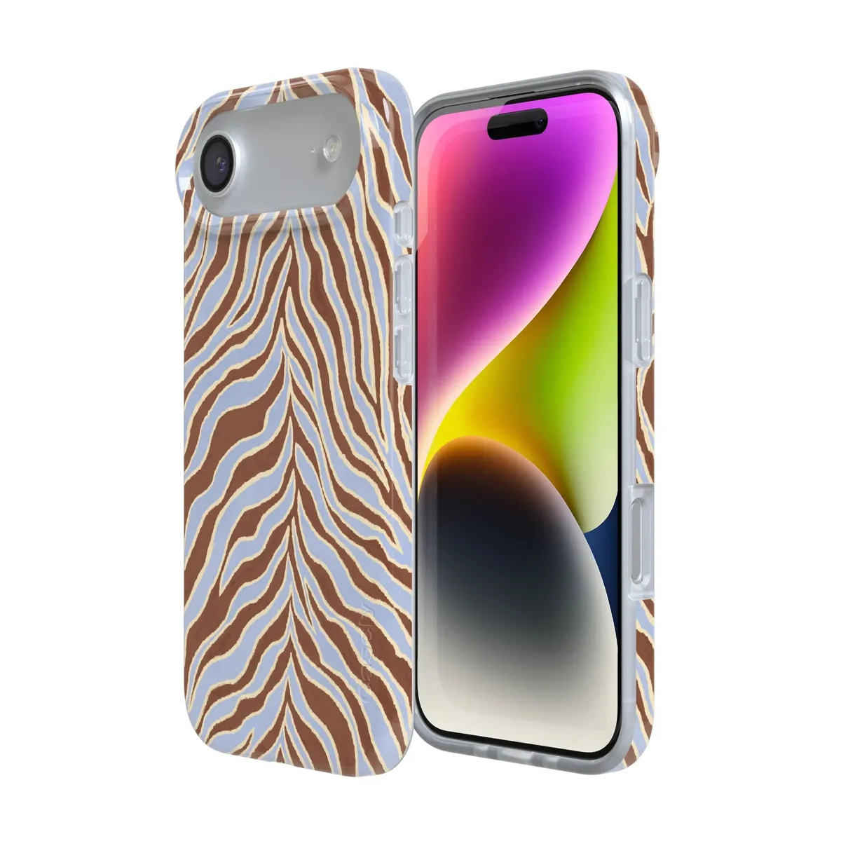 Untamed | Brown & Blue Zebra Case - Image 87