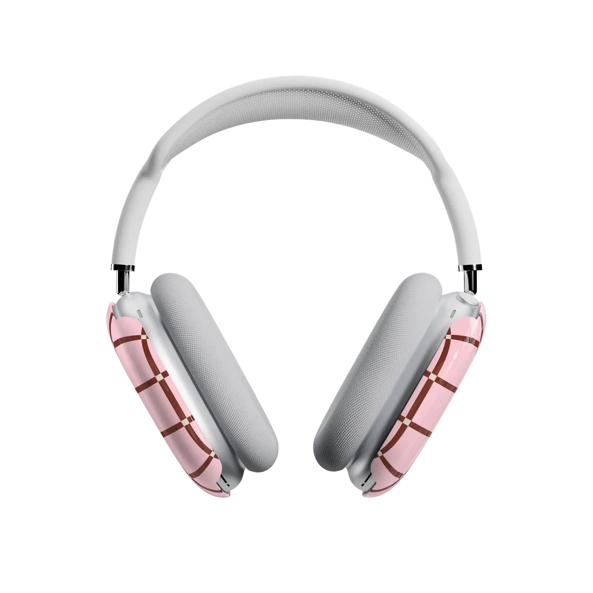 Uptown Gridlock | Pink Checkerboard AirPods Max Case - Image 4