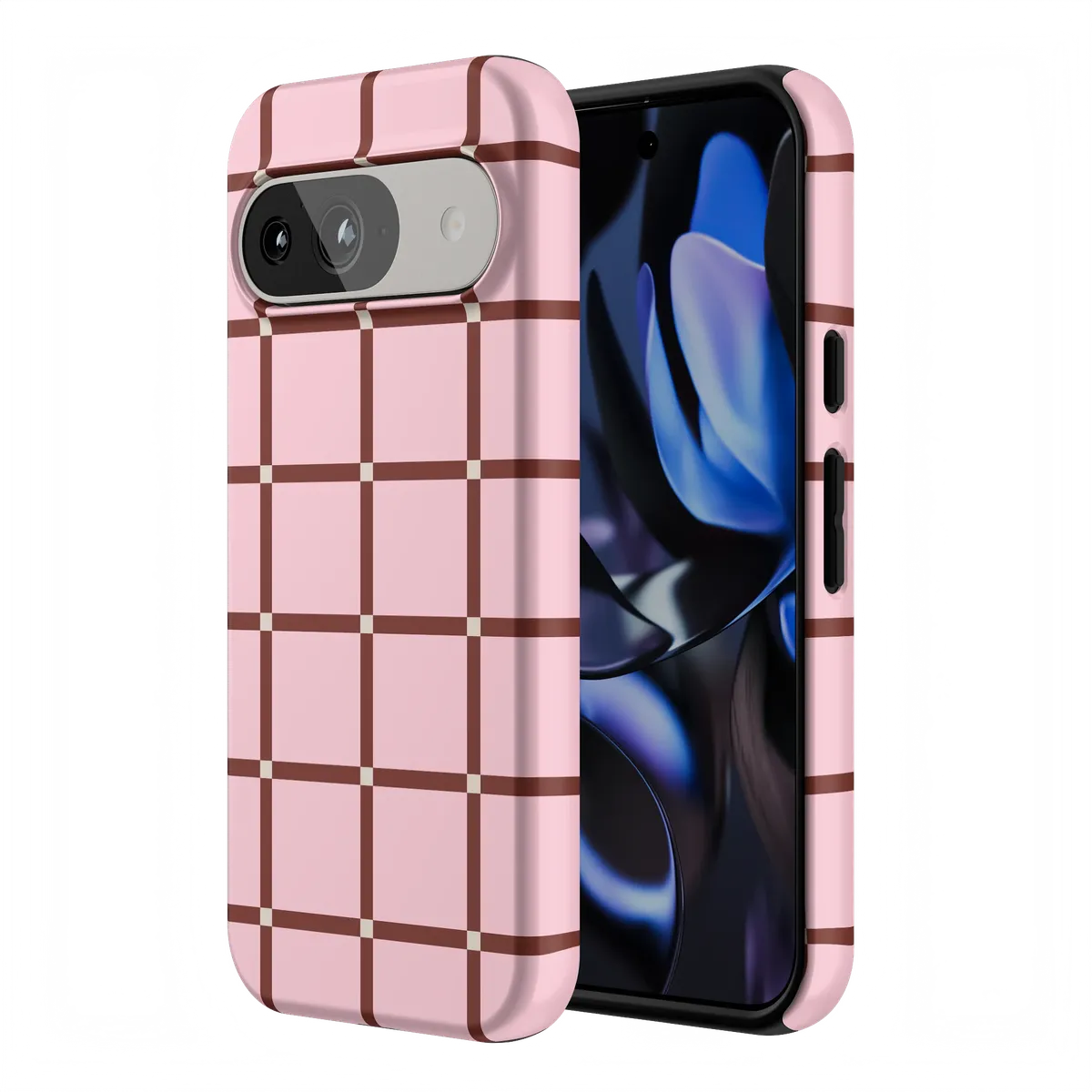 Uptown Gridlock | Pink Checkerboard Case - Image 118
