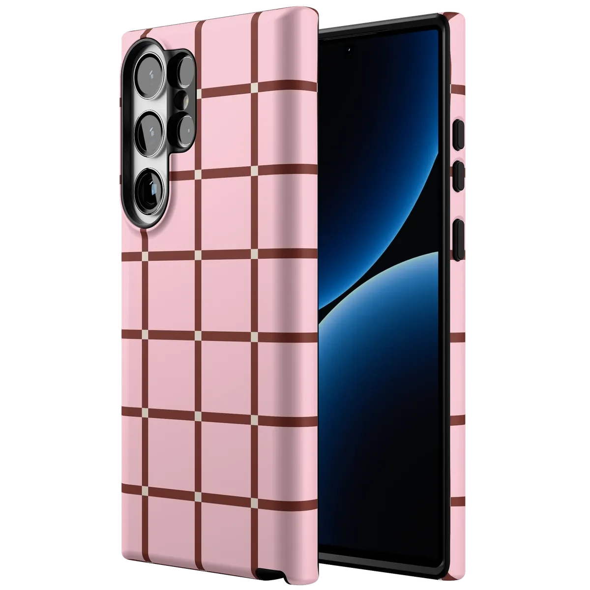 Uptown Gridlock | Pink Checkerboard Case - Image 134