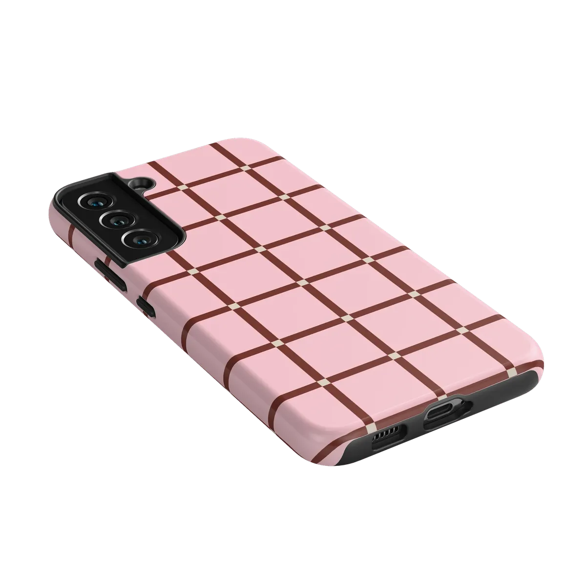 Uptown Gridlock | Pink Checkerboard Case - Image 145