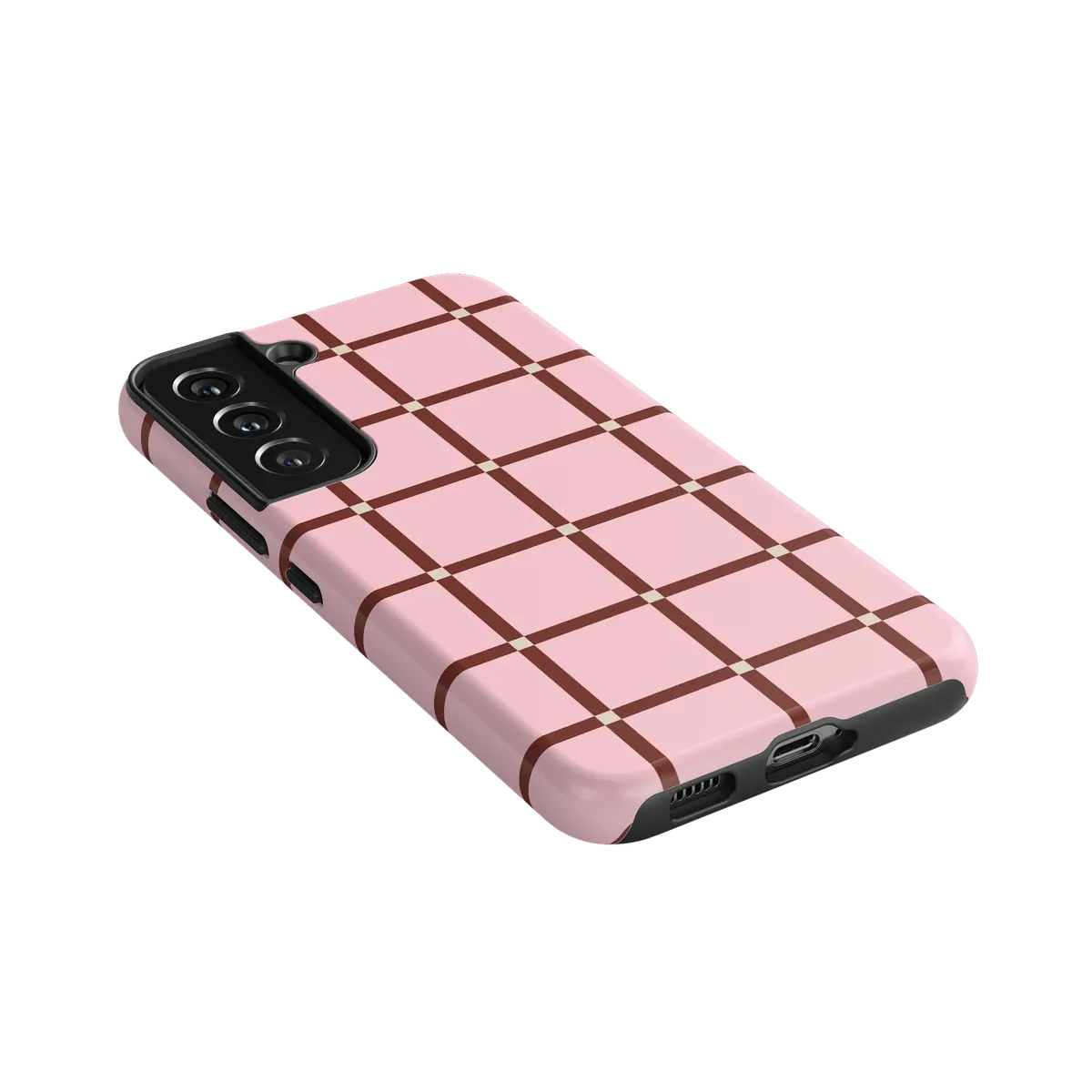 Uptown Gridlock | Pink Checkerboard Case - Image 147