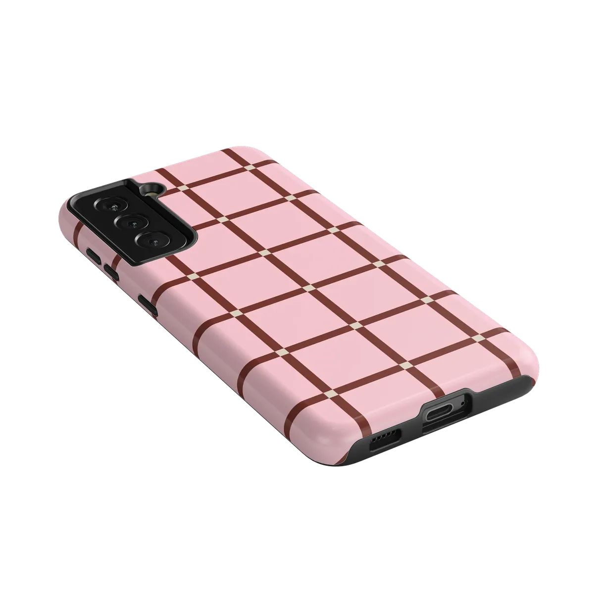 Uptown Gridlock | Pink Checkerboard Case - Image 153
