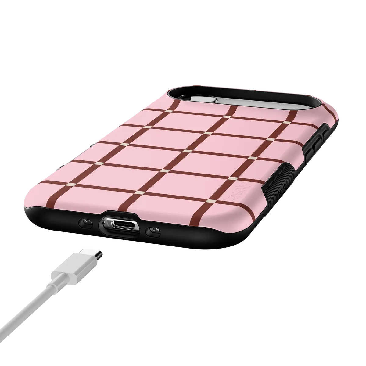 Uptown Gridlock | Pink Checkerboard Case - Image 16