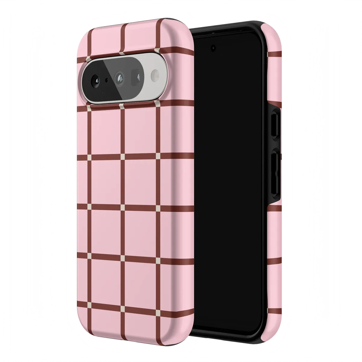 Uptown Gridlock | Pink Checkerboard Case - Image 161