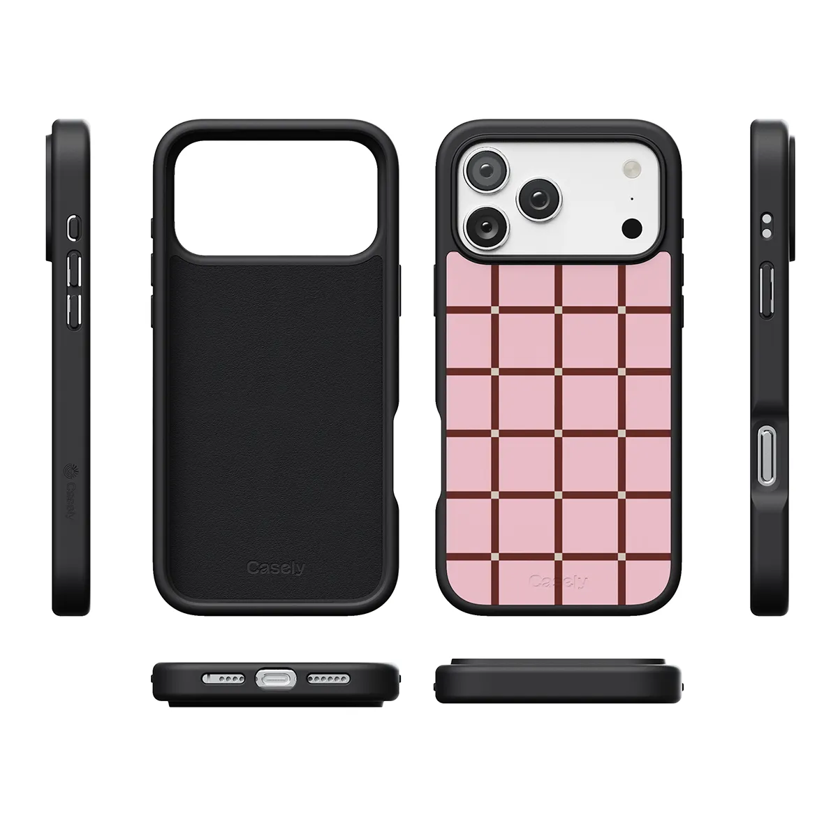 Uptown Gridlock | Pink Checkerboard Case - Image 174