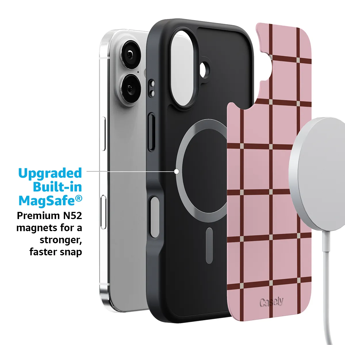 Uptown Gridlock | Pink Checkerboard Case - Image 179