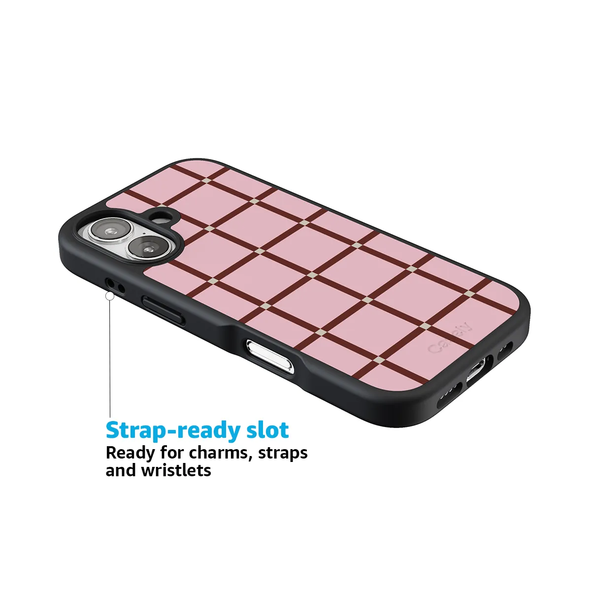 Uptown Gridlock | Pink Checkerboard Case - Image 182