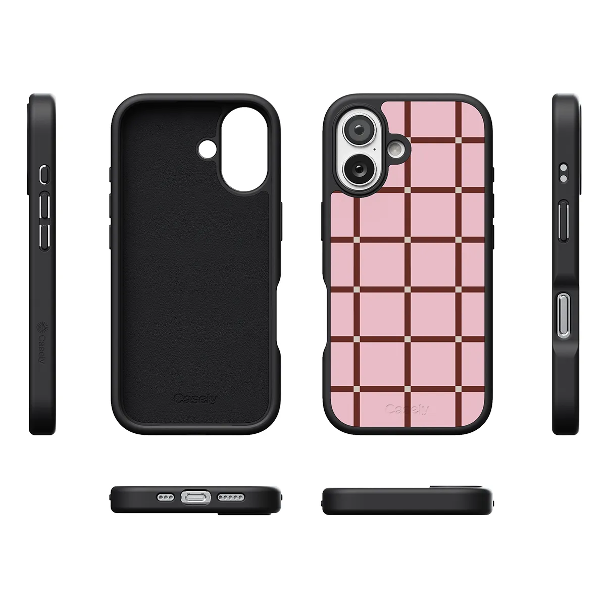 Uptown Gridlock | Pink Checkerboard Case - Image 183