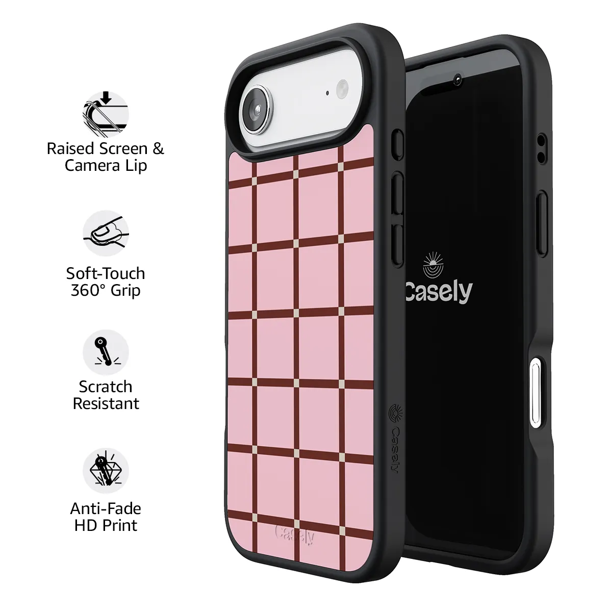 Uptown Gridlock | Pink Checkerboard Case - Image 185