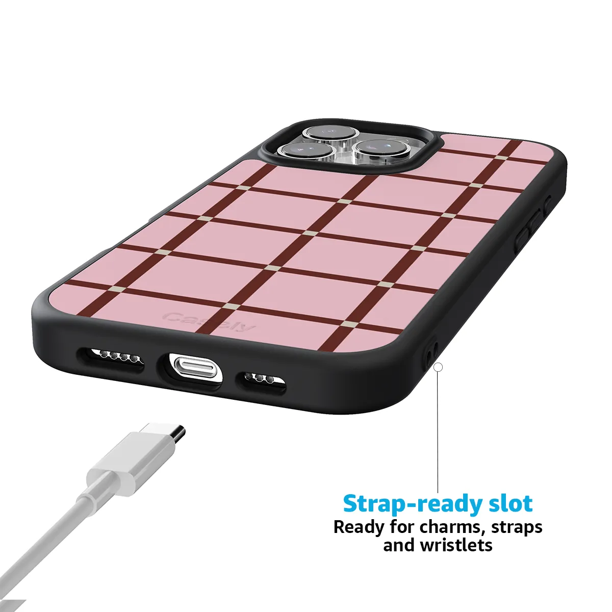 Uptown Gridlock | Pink Checkerboard Case - Image 191