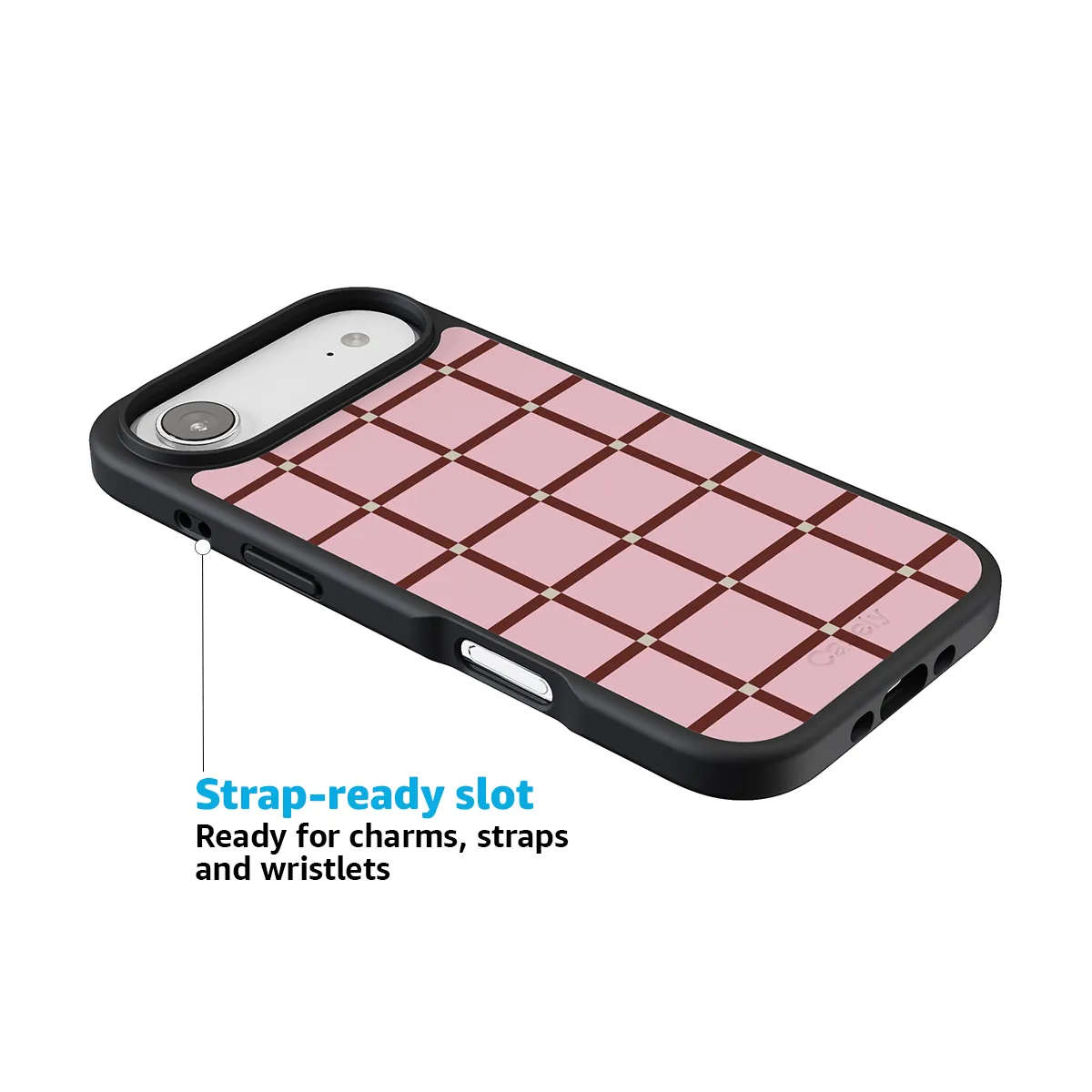 Uptown Gridlock | Pink Checkerboard Case - Image 192