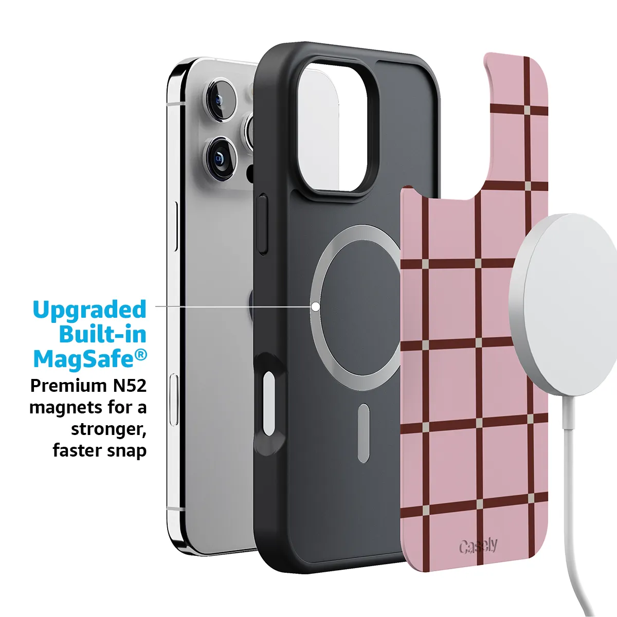 Uptown Gridlock | Pink Checkerboard Case - Image 198