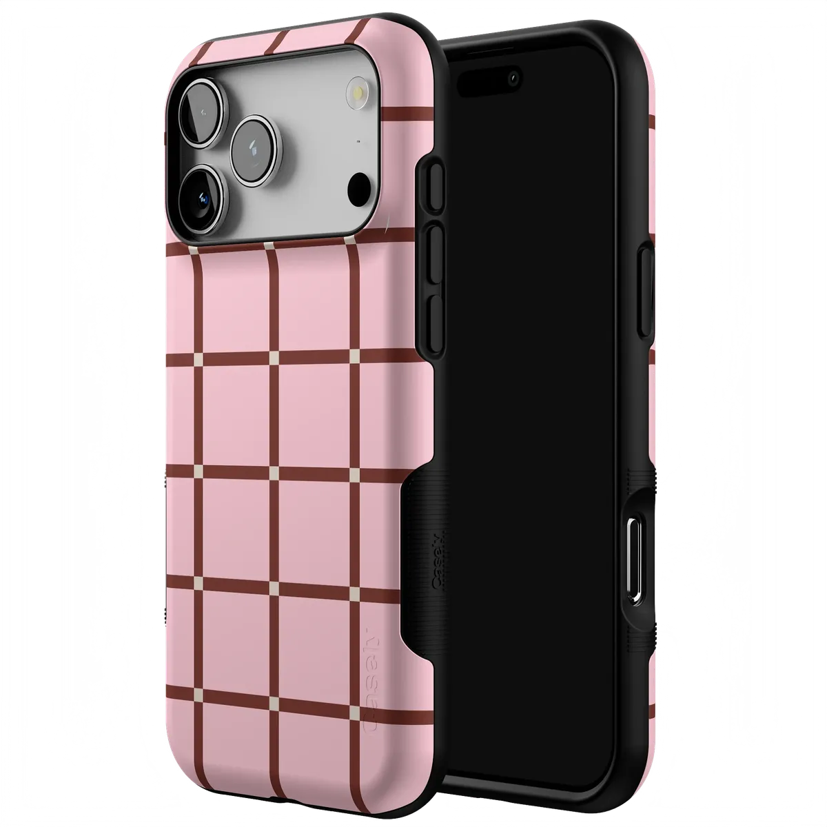 Uptown Gridlock | Pink Checkerboard Case - Image 2