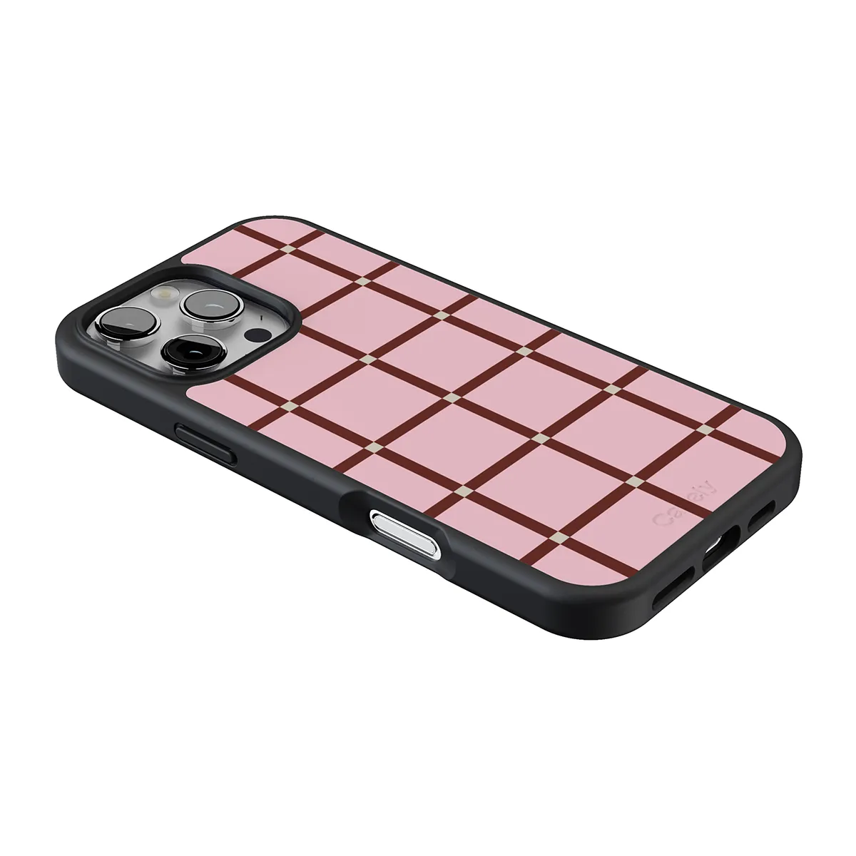 Uptown Gridlock | Pink Checkerboard Case - Image 202